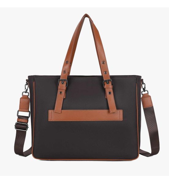 Κομψή Γυναικεία Επαγγελματική Τσάντα Laptop Beverly Hills Polo Club BH-4731 Καφέ