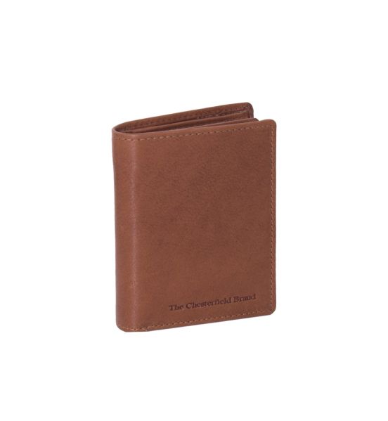 Ανδρικό Δερμάτινο Πορτοφόλι Μικρό Chesterfield Hereford C08.018731 Κονιάκ με RFID Προστασία – Premium & Ασφαλές