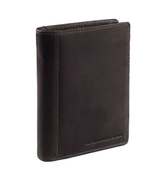 Ανδρικό Δερμάτινο Πορτοφόλι Chesterfield Ethel C08.040201 Καφέ Όρθιο Vintage – Wax Pull Up με RFID Προστασία