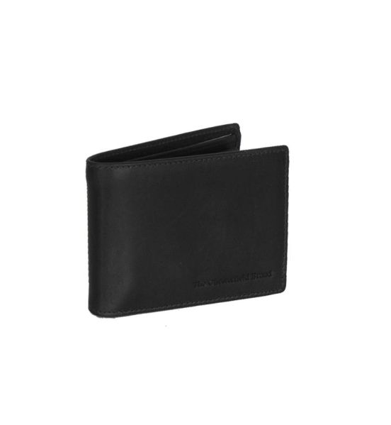 Δερμάτινο Ανδρικό Πορτοφόλι Μικρό Chesterfield Marvin C08.040600 Μαύρο με RFID Προστασία – Premium Wax Pull Up Δέρμα