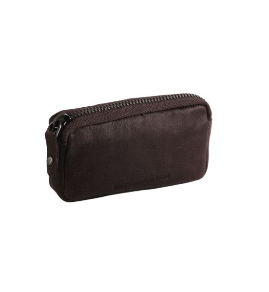 Δερμάτινη Κλειδοθήκη Chesterfield Corey C08.041301 Καφέ – Premium Δέρμα – Compact για Κλειδιά & Κάρτες