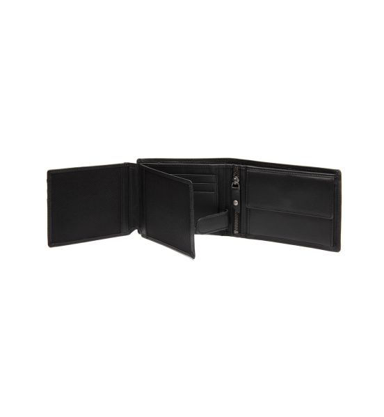Δερμάτινο Ανδρικό Πορτοφόλι Chesterfield Hendrick C08.052900 Μαύρο με RFID Προστασία – Premium Soft Nappa Δέρμα