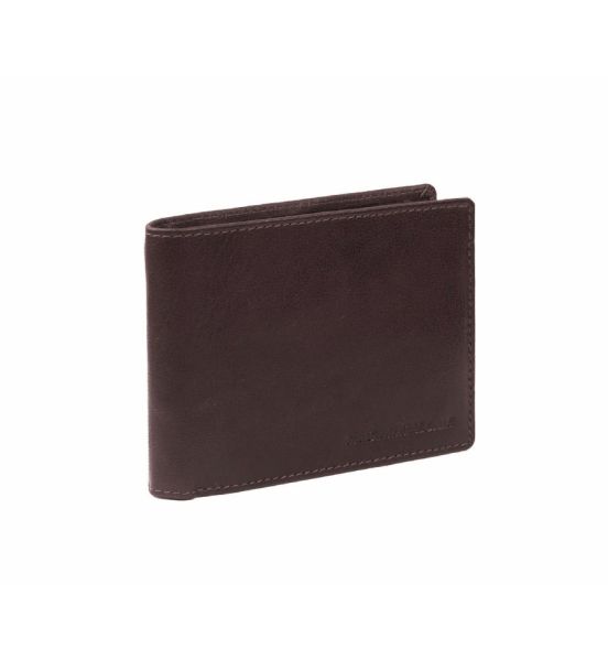 Ανδρικό Δερμάτινο Πορτοφόλι Chesterfield Harlem C08.037001 Καφέ – Wax Pull Up, RFID & Premium Ποιότητα