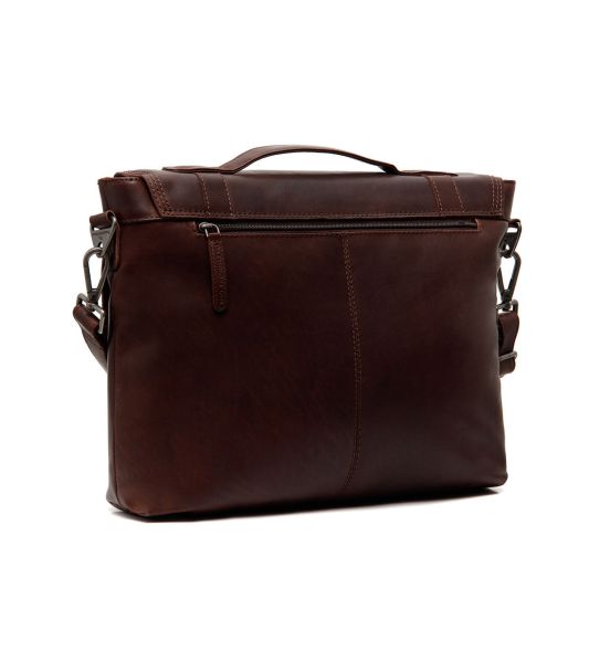 Δερμάτινη Επαγγελματική Τσάντα Chesterfield Vento C40.109201 Καφέ – Vintage Δέρμα & Premium Ποιότητα