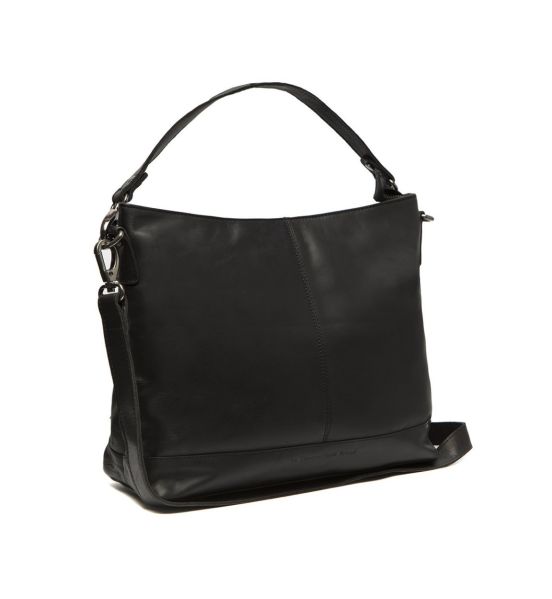 Δερμάτινη Γυναικεία Τσάντα Ώμου Chesterfield Amelia C48.046800 Μαύρο – Premium Wax Pull-Up Δέρμα