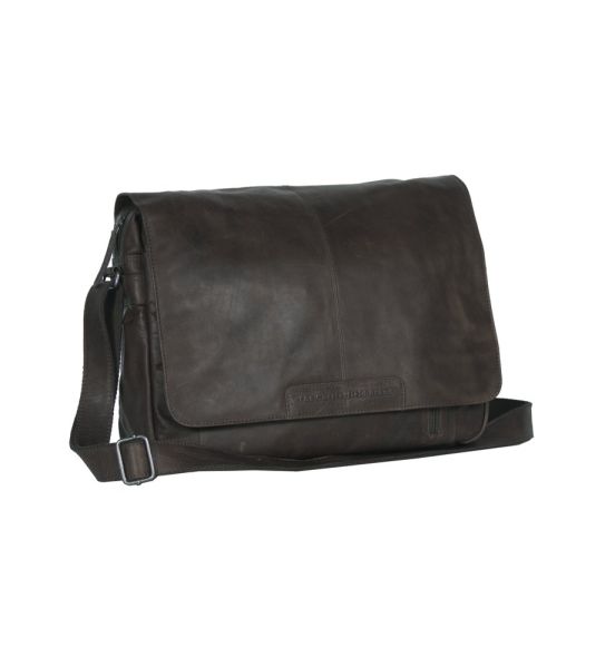 Δερμάτινος Χαρτοφύλακας – Ταχυδρόμου Chesterfield C48.055201 Καφέ Richard – Premium Pull-Up Δέρμα