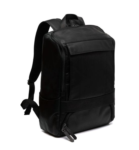 Δερμάτινο Σακίδιο Πλάτης Chesterfield Rich C58.015700 Μαύρο – Laptop 15.6” & Premium Design