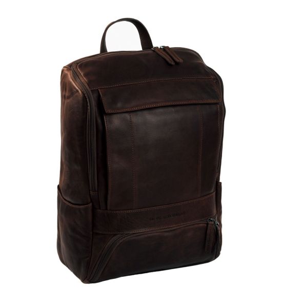 Δερμάτινο Σακίδιο Πλάτης Chesterfield Rich C58.015701 Καφέ – Laptop 15.6” & Premium Design