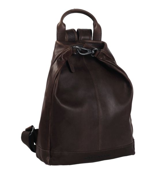 Γυναικείο Δερμάτινο Σακίδιο Πλάτης Chesterfield Saar C58.026101 Καφέ – Premium, Κομψό Στυλ για Πόλη & Γραφείο