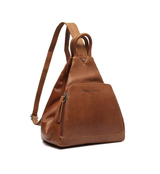 Δερμάτινο Γυναικείο Σακίδιο Πλάτης Μικρό Chesterfield Howard C58.070431 Κονιάκ