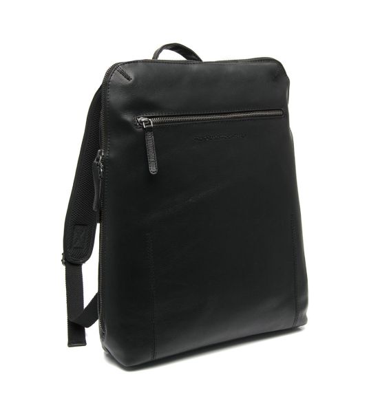 Γυναικείο Δερμάτινο Σακίδιο Πλάτης Filmore Chesterfield C58.071000 Μαύρο – Premium Backpack Εργασίας & Πόλης