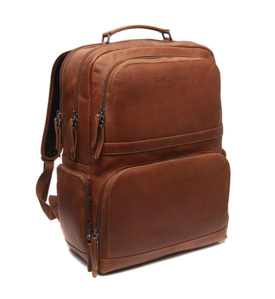 Δερμάτινο Σακίδιο Πλάτης Chesterfield Lennox C58.071131 Κονιάκ – Πολυτελές Laptop 15,6'' Backpack