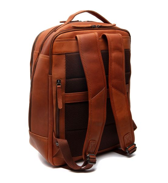 Δερμάτινο Σακίδιο Πλάτης Chesterfield C58.700231 Κονιάκ – Wax Pull Up Δέρμα, με 3 Θήκες & Laptop Compartment