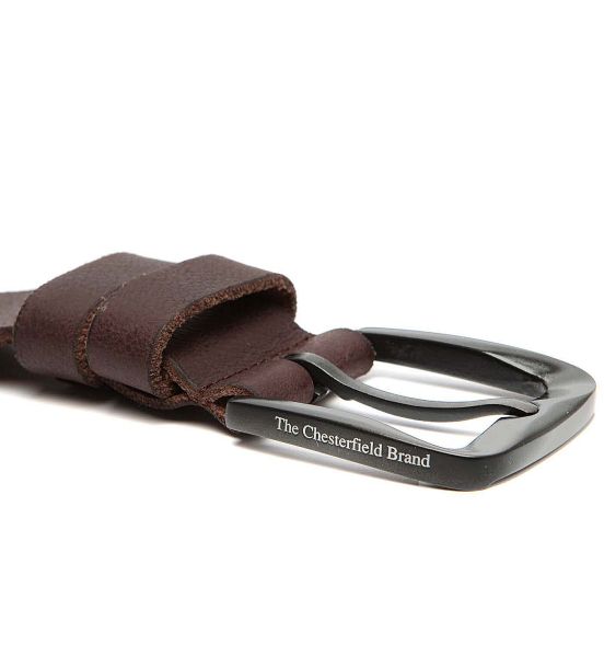 Δερμάτινη Ανδρική Ζώνη CHESTERFIELD Copper C60.009501 Καφέ | Premium Ανθεκτικό Δέρμα 4.1cm | Casual & Formal