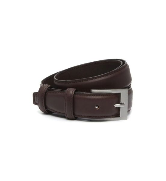 Δερμάτινη Ανδρική Ζώνη Chesterfield Elliot C60.005401 Καφέ 3.5cm – Υψηλής Ποιότητας Elegant Buﬀalo Δέρμα