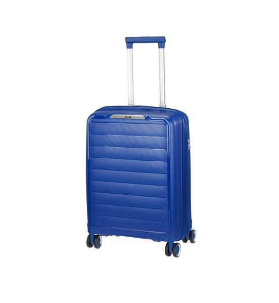 Βαλίτσα Καμπίνας RCM 225-20 Μπλε 55x39x20 - Πολυπροπυλένιο, Ιδανική για Aegean, Ryanair & EasyJet