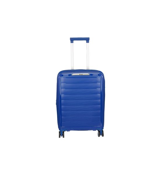 Βαλίτσα Καμπίνας RCM 225-20 Μπλε 55x39x20 - Πολυπροπυλένιο, Ιδανική για Aegean, Ryanair & EasyJet