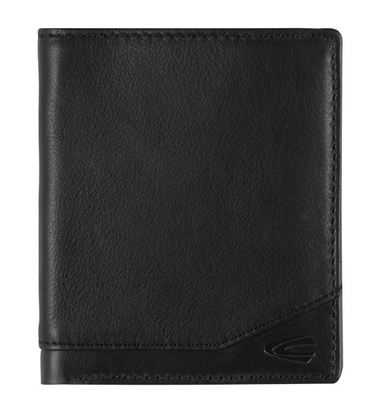 Ανδρικό Όρθιο Πορτοφόλι CAMEL ACTIVE Stone 406-705-60 Μαύρο | Προστασία Καρτών RFID – 6 Θέσεις Καρτών & 2 Χαρτονομισμάτων