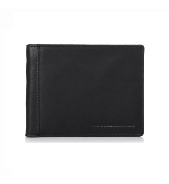 Δερμάτινο Ανδρικό Πορτοφόλι Chesterfield C08.0201A00 Μαύρο με RFID Προστασία από Wax Pull Up Δέρμα – Vintage