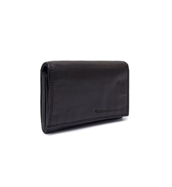 Δερμάτινο Γυναικείο Πορτοφόλι CHESTERFIELD C08.050500 Black  Avola