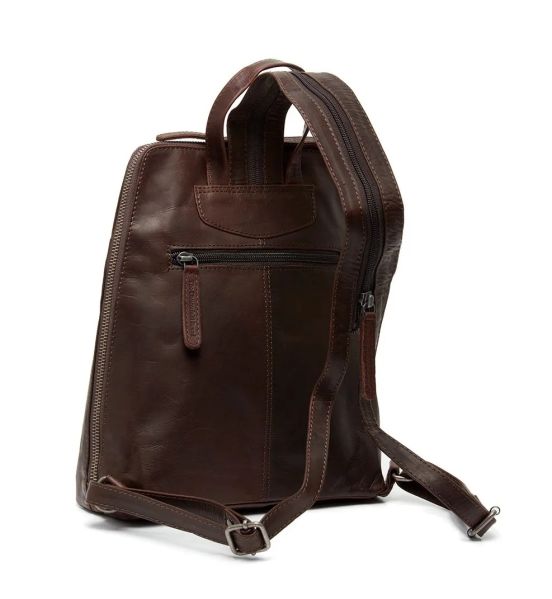 Γυναικείο Δερμάτινο Backpack από Pull-Up Δέρμα Chesterfield Claire C58.023501 Καφέ – Premium Vintage Design