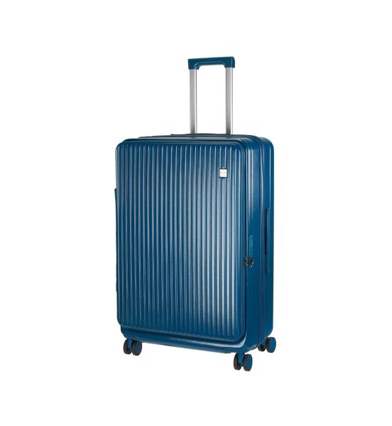 Σετ 3 Βαλίτσες RCM 501-SET3 Μπλε 55+64+74εκ – Ανθεκτικές Πολυκαρμπονικό με 4 Ρόδες & Θήκη Ποτηριού