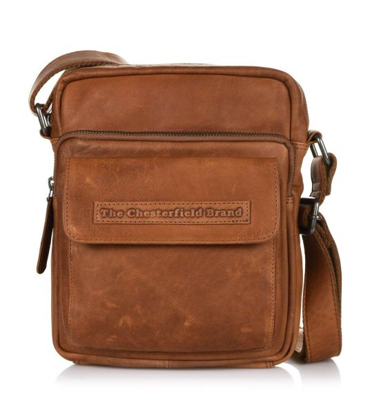 Δερμάτινο Τσαντάκι Ώμου Chesterfield C48.083731 Κονιάκ – Pull-Up Δέρμα Premium – Κομψό, Ανθεκτικό & Πρακτικό