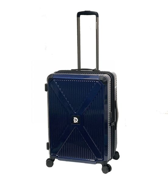 Βαλίτσα Μεσαία DISCOVERY DL22HA.60.119 65cm Μπλε