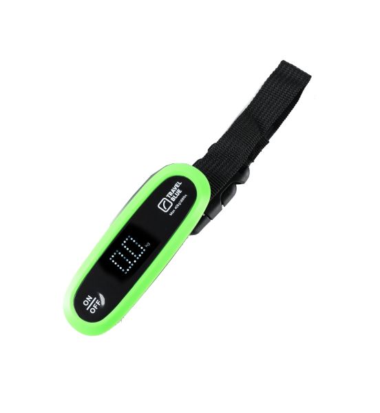Ψηφιακή Ζυγαριά Αποσκευών TRAVEL BLUE 584 Πράσινο έως 40kg – Ακρίβεια 100gr για Αποφυγή Extra Χρεώσεων