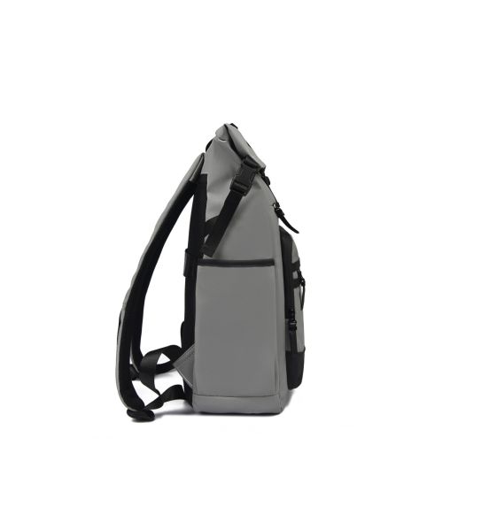 Σακίδιο Rolltop RCM 4608 Γκρι 20L | 100% Αδιάβροχο | Urban Backpack με Αντικλεπτική Τσέπη & Unisex