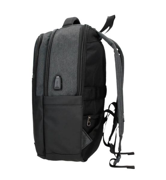 Ανδρικό Σακίδιο Πλάτης Pepe Jeans 7122831 Γκρι για Laptop 15,6″ – USB & Οργάνωση – Άνετο, Ανθεκτικό & Πρακτικό
