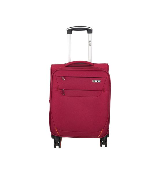 Βαλίτσα Καμπίνας RCM 1205 Κόκκινο 55x35x20 – Υφασμάτινη, Ελαφριά & Ιδανική για Όλες τις Αεροπορικές