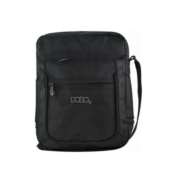 Ανδρικό Τσαντάκι Ώμου POLO 907072 Μαύρο – Πρακτικό & Ανθεκτικό για Καθημερινή Χρήση