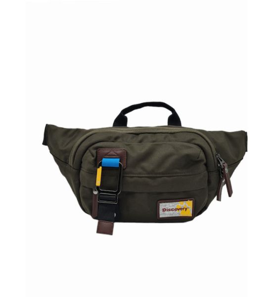 Τσαντάκι Μέσης DISCOVERY D00716.11 Khaki Icon