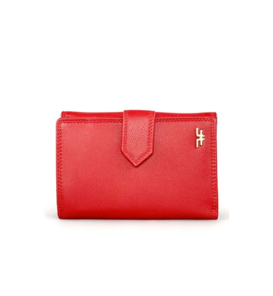 Γυναικείο Δερμάτινο  Πορτοφόλι FOREST 1318R-Red