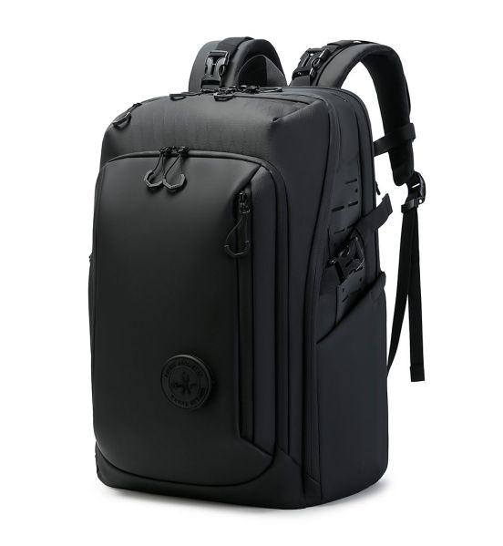 Αδιάβροχο Σακίδιο Πλάτης Bange FW225 Μαύρο 30L | Εργονομική Πλάτη & Θήκη Laptop 15.6” για Πόλη & Πεζοπορία