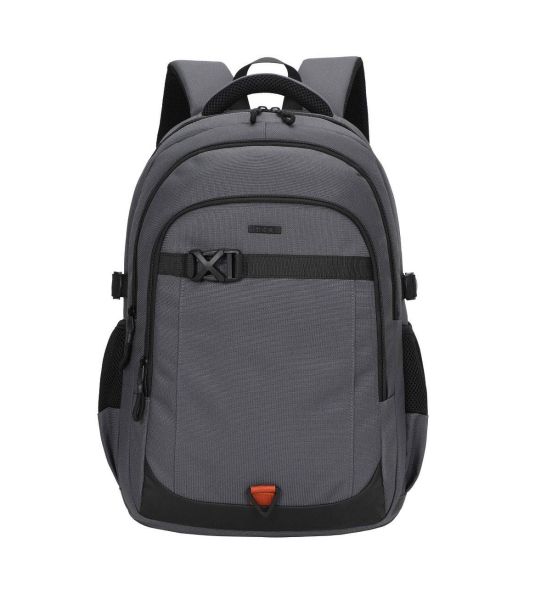 Αδιάβροχο Σακίδιο Πλάτης RCM 929 Γκρι 25L | Laptop 15.6" | Ελαφρύ Backpack με 2 Θήκες & Αντικλεπτική Τσέπη