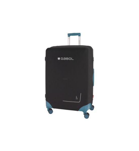 Κάλυμμα Βαλίτσας Μεγάλης Gabol 800057 Μαύρο (72-79cm) | Αδιάβροχο Spandex | Προστασία στο Αεροδρόμιο