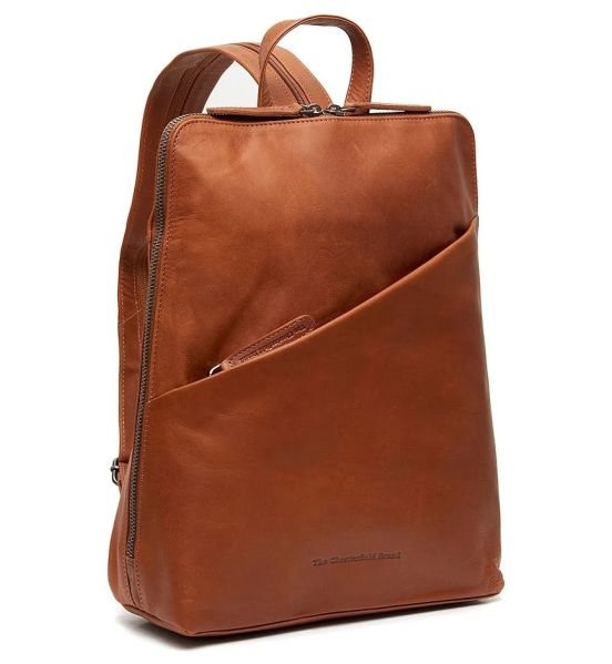 Γυναικείο Δερμάτινο Σακίδιο Πλάτης Chesterfield Amanda C58.014731 Κονιάκ | Κομψό & Premium Backpack