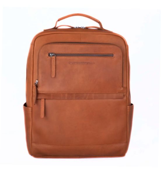 Δερμάτινο Επαγγελματικό Σακίδιο Πλάτης Chesterfield Philippe C58.700331 Κονιάκ – Premium Wax Pull Up Δέρμα – Unisex & Elegant