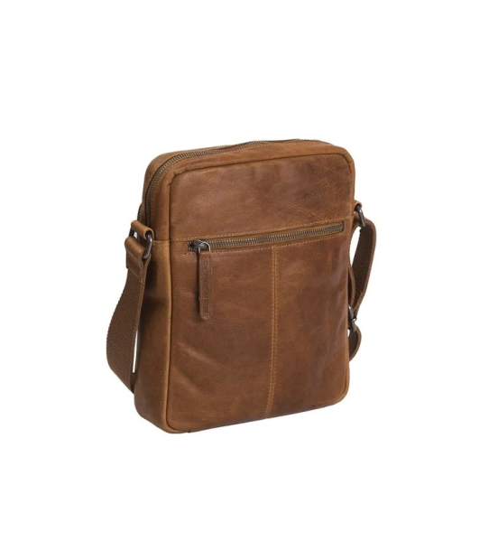 Δερμάτινο Τσαντάκι Ώμου Chesterfield C48.098931 Κονιάκ Dessau – Premium Pull-Up Δέρμα