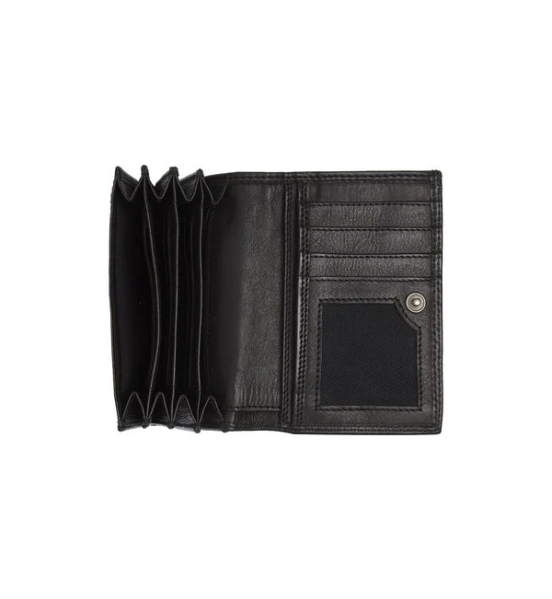 Δερμάτινο Γυναικείο Πορτοφόλι CHESTERFIELD C08.050500 Black  Avola