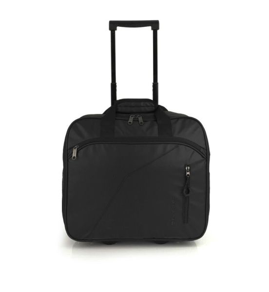 Τροχήλατη Τσάντα Καμπίνας Pilot Gabol Canada 40cm 22L Μαύρη – 100% Αδιάβροχη