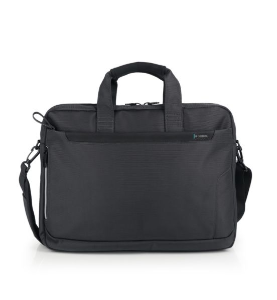Επαγγελματική Τσάντα Laptop 15.6'' Gabol Data 414020 Σκούρο Γκρι | 2 Θήκες & Ανακλαστήρας | Μέγιστη Οργάνωση