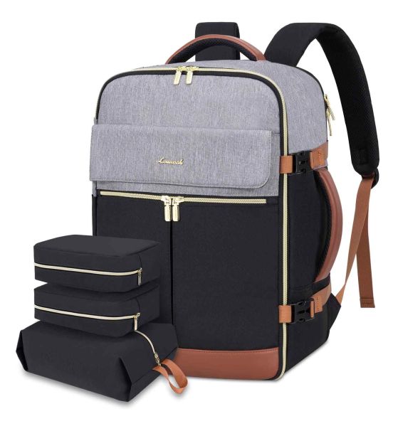 Γυναικείο Σακίδιο Ταξιδίου Καμπίνας Lovevook MB2112 Black/Gray 40lt