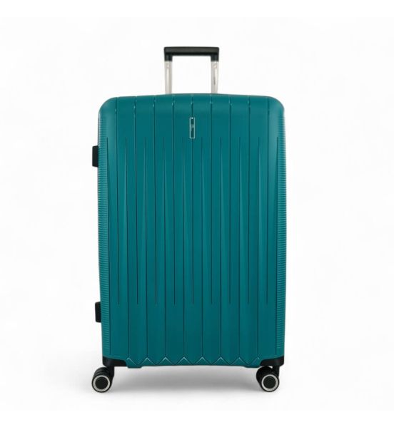 Μεγάλη Σκληρή Βαλίτσα RAIN RB80152 Πετρόλ 75εκ 95L | Πολυπροπυλένιο & Επέκταση | Check-in 23+ Κιλών