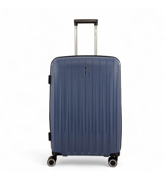 Μεσαία Σκληρή Βαλίτσα RAIN RB80152 Μπλε 65εκ 70L |Άθραυστο Πολυπροπυλένιο | Check-in 23 Κιλών
