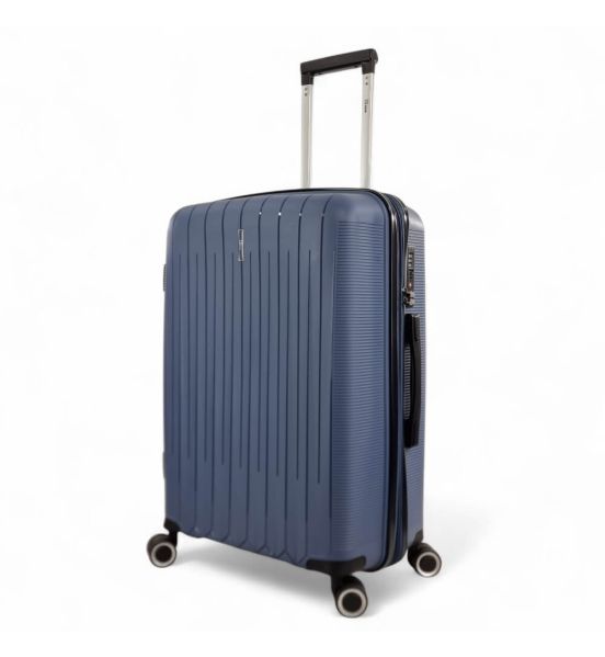 Μεσαία Σκληρή Βαλίτσα RAIN RB80152 Μπλε 65εκ 70L |Άθραυστο Πολυπροπυλένιο | Check-in 23 Κιλών