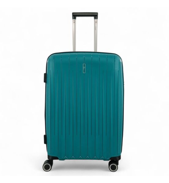 Μεσαία Σκληρή Βαλίτσα RAIN RB80152 Πετρόλ 65εκ 70L |Άθραυστο Πολυπροπυλένιο | Check-in 23 Κιλών