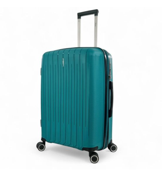 Μεσαία Σκληρή Βαλίτσα RAIN RB80152 Πετρόλ 65εκ 70L |Άθραυστο Πολυπροπυλένιο | Check-in 23 Κιλών